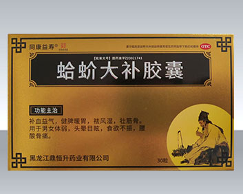 同康益壽蛤蚧大補膠囊
